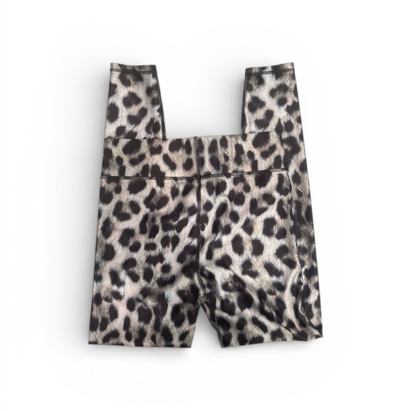 Terez Snow Leopard Set Rare Hard to Find Matching Leggings & Sports Bra EUC - Picture 5 of 5